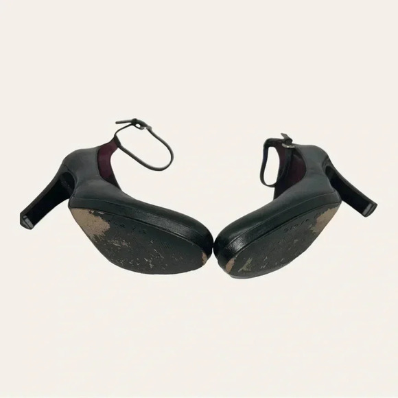 Women’s ANTONIO MELANI CLOSED TOE HEELS STRAP AROUND ANKLE‎ ADJUSTABLE SIZE 6.5 - Picture 9 of 11